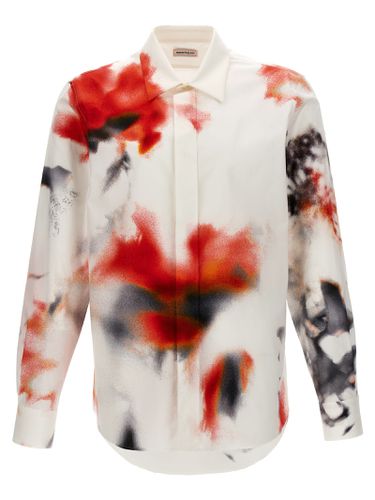 Obscured Flower Shirt - Alexander McQueen - Modalova