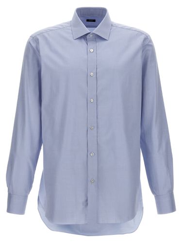 Barba Napoli Textured Cotton Shirt - Barba Napoli - Modalova