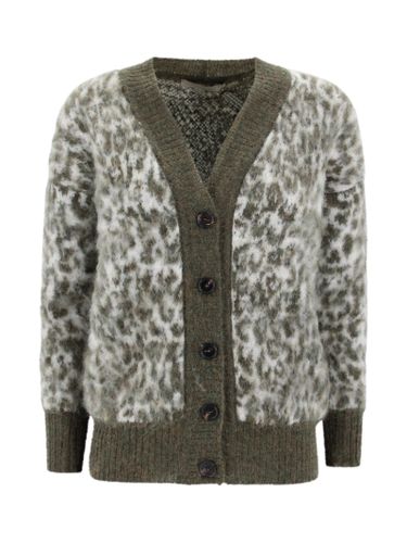 D. Exterior Animal Print Cardigan - D.Exterior - Modalova