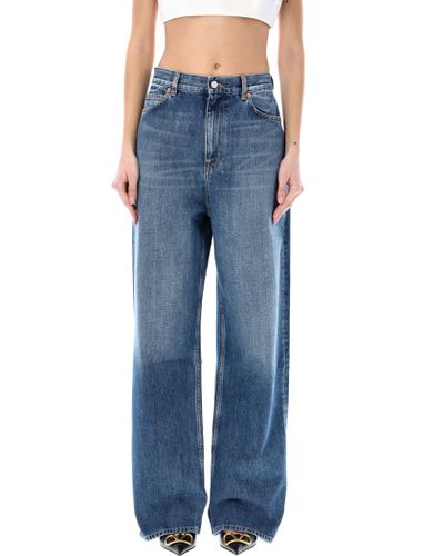 Valentino Denim Trousers - Valentino - Modalova