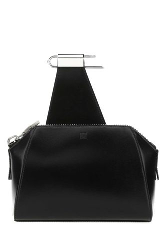 Black Leather Small Antigona Crossbody Bag - Givenchy - Modalova