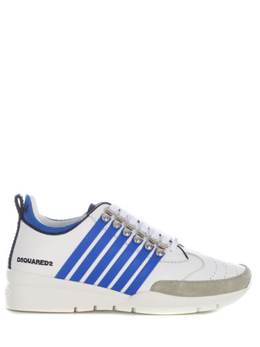 Legendary Striped Almond Toe Sneakers - Dsquared2 - Modalova