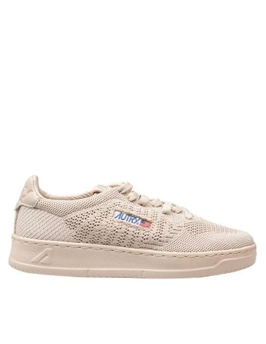 Easeknit Sneakers In Fabric, Creme Brulee Color - Autry - Modalova