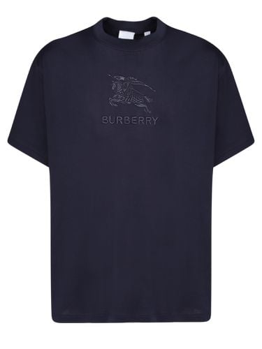 Burberry Ekd Blue T-shirt - Burberry - Modalova