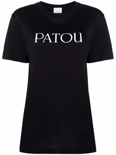 Patou Black Organic Cotton T-shirt - Patou - Modalova