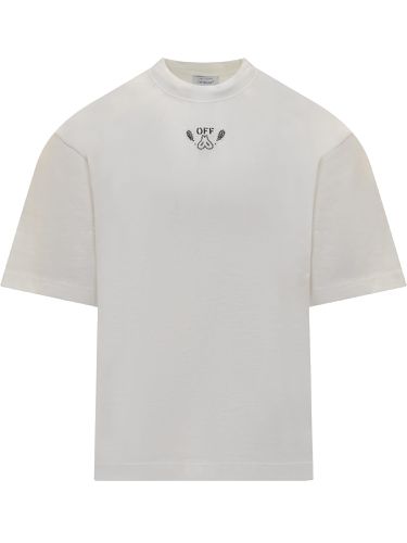 Off- Bandana Arrow Skate T-shirt - Off-White - Modalova