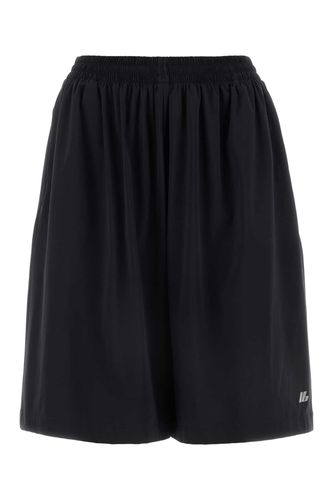 Black Stretch Nylon Bermuda Shorts - Balenciaga - Modalova