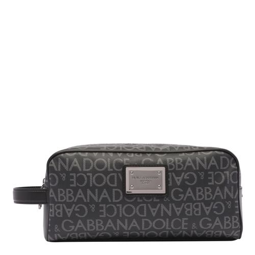 All Over Logo Necessaire - Dolce & Gabbana - Modalova