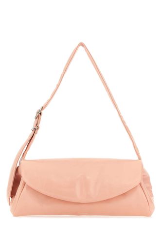 Pink Leather Cannolo Grande Shoulder Bag - Jil Sander - Modalova