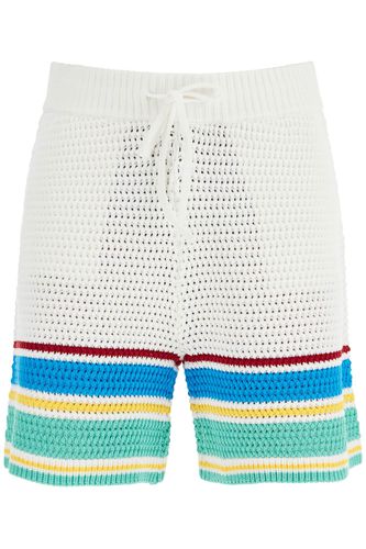 Casablanca Crocheted Bermuda Shorts - Casablanca - Modalova