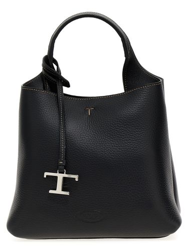 Tod's T Logo Plaque Tote Bag - Tod's - Modalova