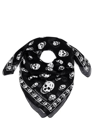 Alexander McQueen Skull Silk Scarf - Alexander McQueen - Modalova