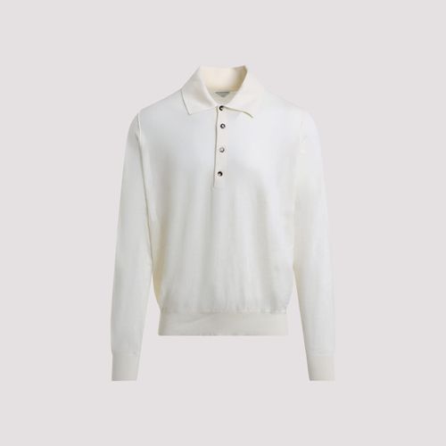 Long Sleeves Cashmere Polo - Bottega Veneta - Modalova