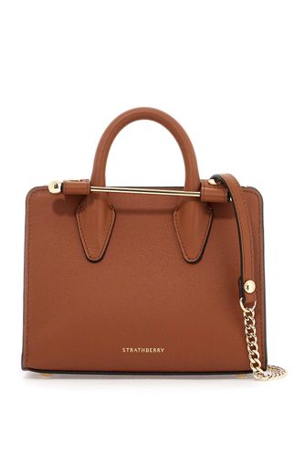 Strathberry Nano Tote Leather Bag - Strathberry - Modalova