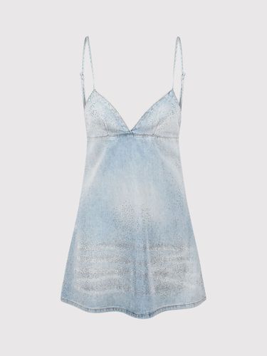 Diesel De-ver-s Denim Minidress - Diesel - Modalova