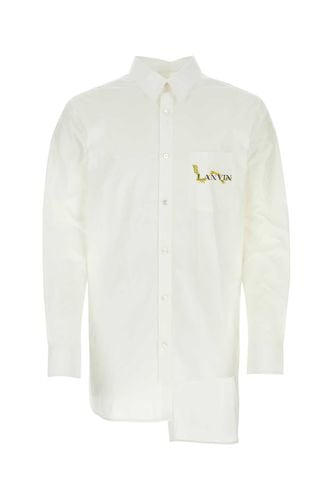 Lanvin White Poplin Shirt - Lanvin - Modalova