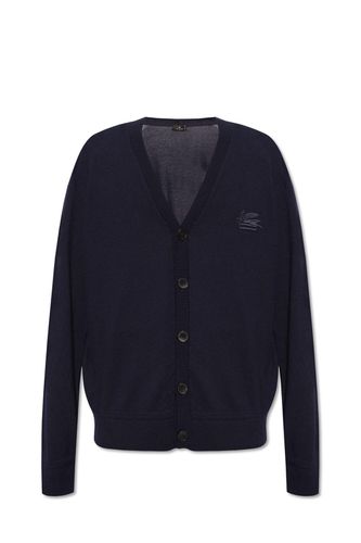 Pegaso Embroidered Knit Cardigan - Etro - Modalova