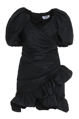 MSGM Puffed Sleeve Dress - MSGM - Modalova