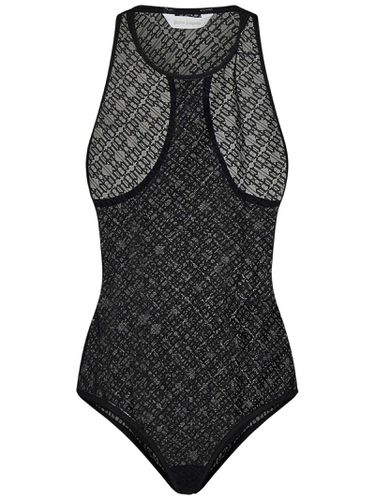 Sheer-lace Racerback Bodysuit - Palm Angels - Modalova