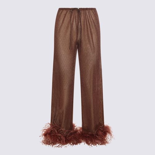Oseree Chocolate Lumiere Pants - Oseree - Modalova