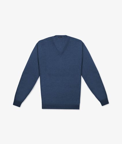 V-neck Sweater Pullman Sweater - Larusmiani - Modalova