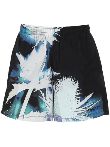 Graphic Printed Swim Shorts - Alexander McQueen - Modalova