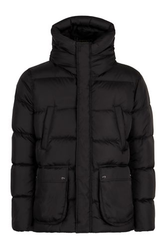 Herno Black Goose Down Jacket - Herno - Modalova