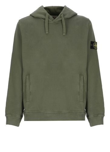 Stone Island Hoodie With Logo - Stone Island - Modalova