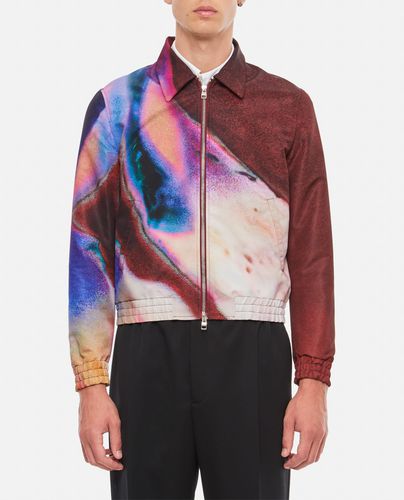 Multicolor Bomber Jacket - Alexander McQueen - Modalova