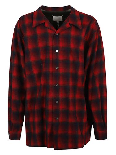 Oversized Check Shirt - Maison Margiela - Modalova