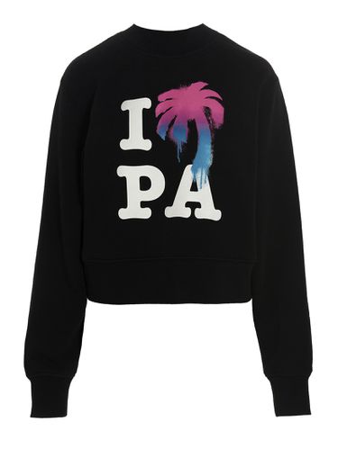 Palm Angels i Love Pa Sweatshirt - Palm Angels - Modalova