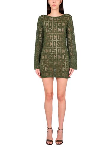 GCDS Monogram Macrame Dress - GCDS - Modalova