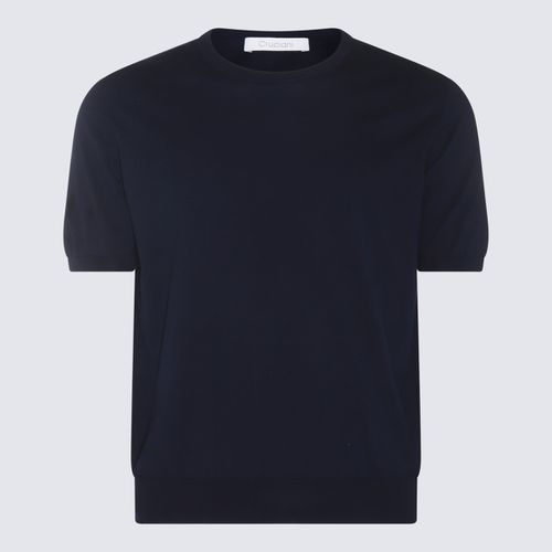 Cruciani Blue Cotton T-shirt - Cruciani - Modalova