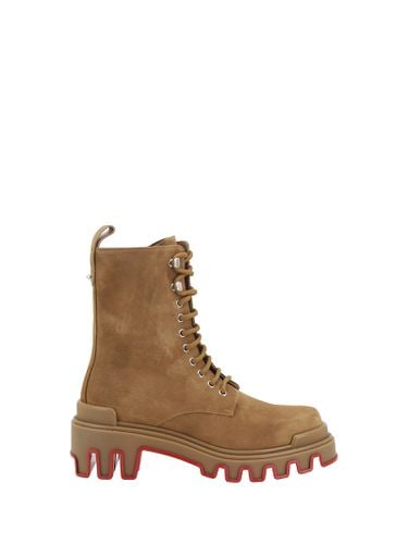 Dune Leather Ankle Boots - Christian Louboutin - Modalova