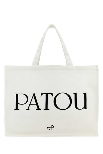 Patou White Cotton Shopping Bag - Patou - Modalova
