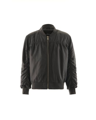 Padded Bomber Jacket With Zip - John Richmond - Modalova