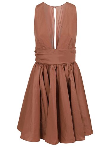 Pinko Pleated Polyfaille Dress - Pinko - Modalova