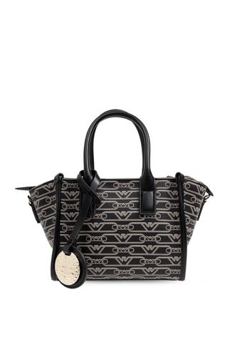 Shoulder Bag With Monogram - Emporio Armani - Modalova