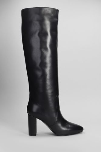 High Heels Boots In Leather - Via Roma 15 - Modalova