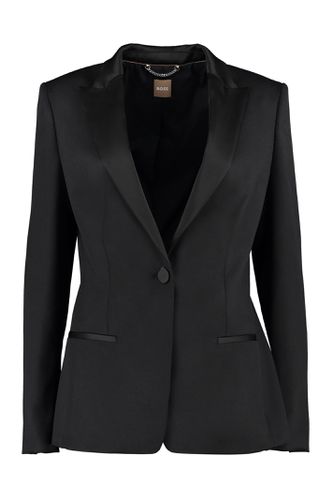 Hugo Boss Satin Lapel Blazer - Hugo Boss - Modalova