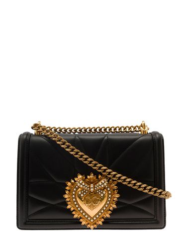 Devotion Shoulder Bag In Nappa Leather Matelassè - Dolce & Gabbana - Modalova