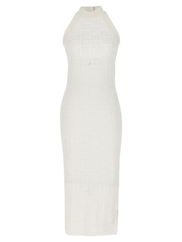 Balmain Monogrammed Knit Dress - Balmain - Modalova