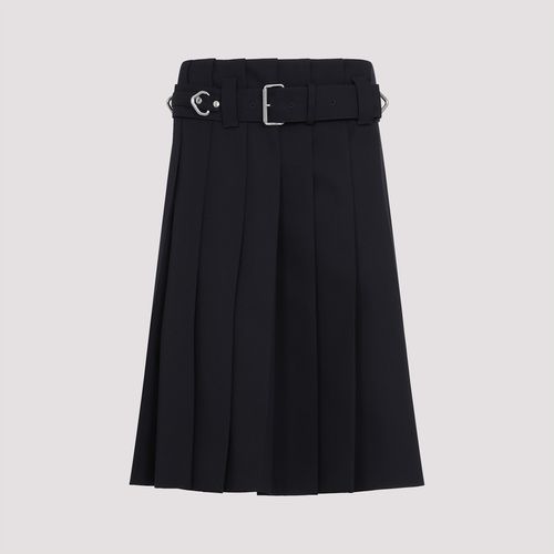 Prada Wool Midi Skirt - Prada - Modalova