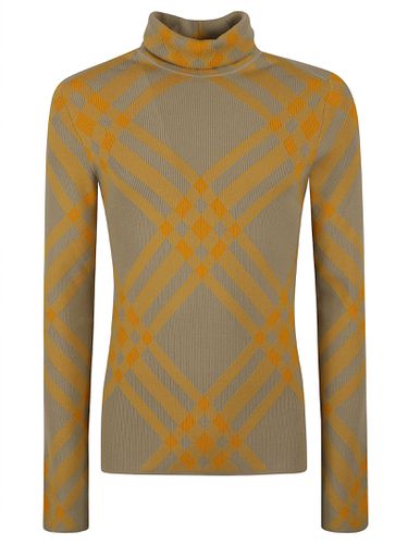 Burberry Knit Roll Neck Sweatshirt - Burberry - Modalova