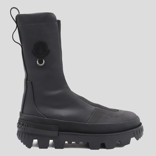 Moncler Black Boots - Moncler - Modalova