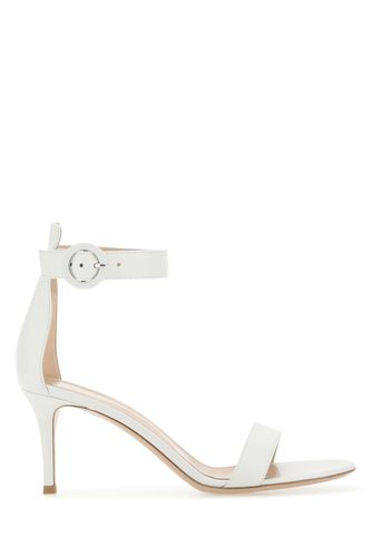 Leather Portofino 70 Sandals - Gianvito Rossi - Modalova