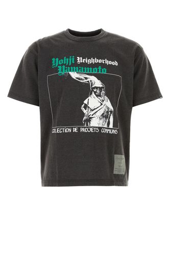 Dark Grey Cotton X Neighborhood T-shirt - Yohji Yamamoto - Modalova