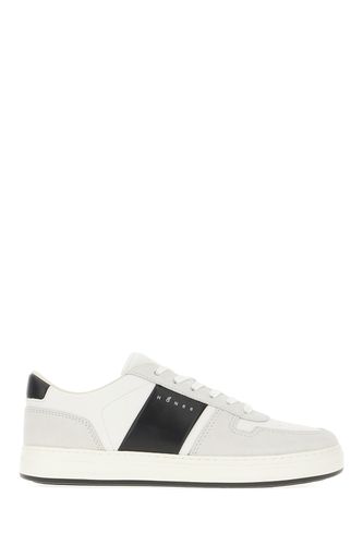 Multicolor Suede And Leather H668 Sneakers - Hogan - Modalova