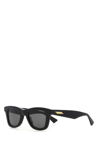 Black Acetate Classic Sunglasses - Bottega Veneta - Modalova