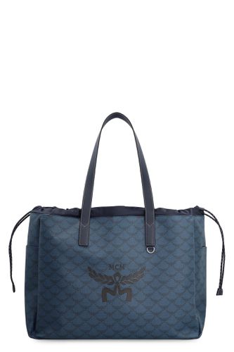 MCM Himmel Leather Tote - MCM - Modalova